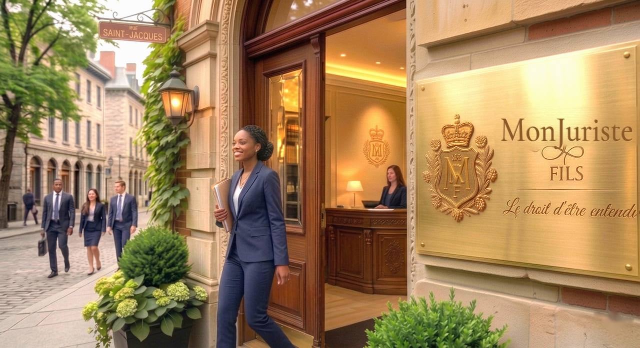 Réception du cabinet MonJuriste & Fils
